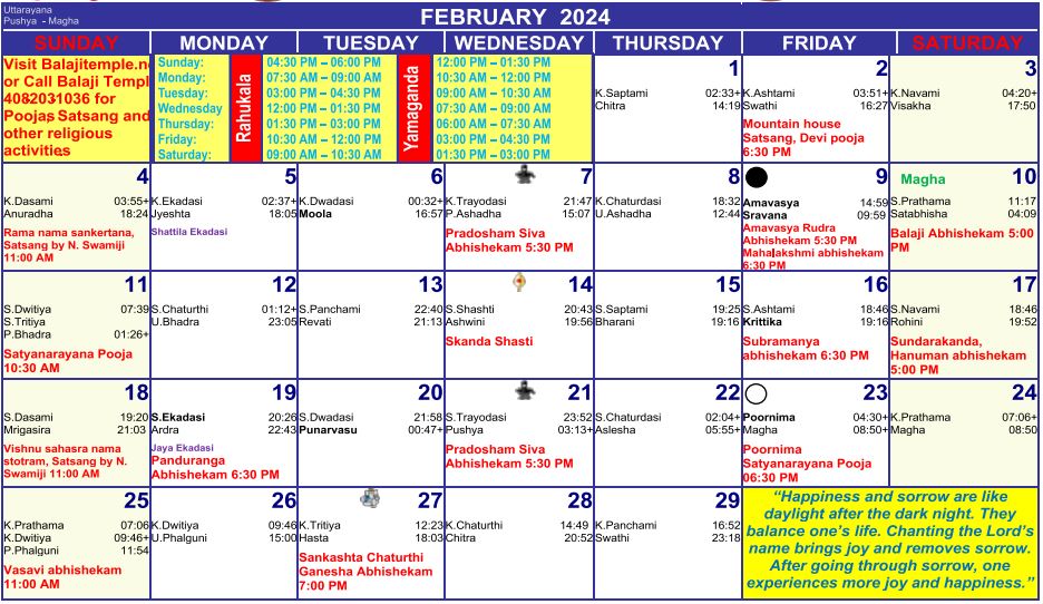 Balaji Matha & Temple